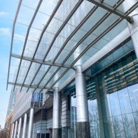 Architectural detail from a modern building