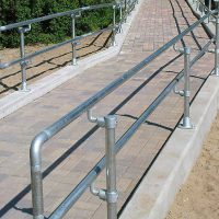 ada ramp handrail Unique Handicap Handrail Easy to Install ADA pliant Railing
